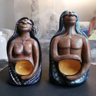 CARO-Art-Vibratoire-Sculpt. Couple-Originel